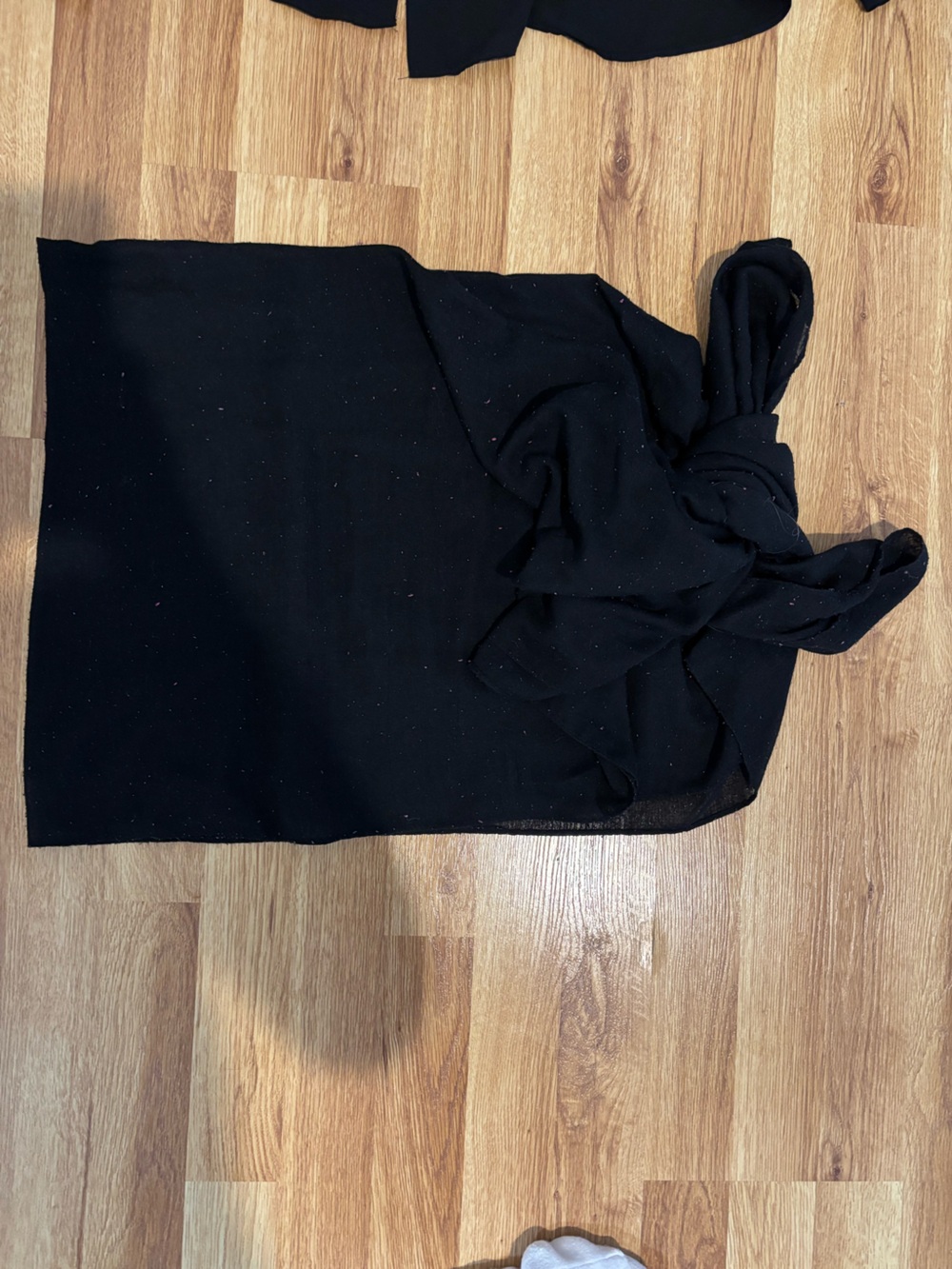Large Sheer Black Sarong